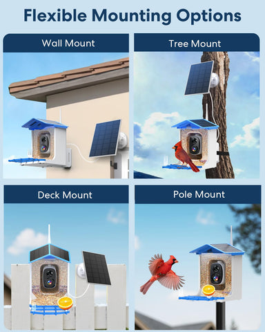 MZniros smart feeder makes a thoughtful gift for nature lovers.