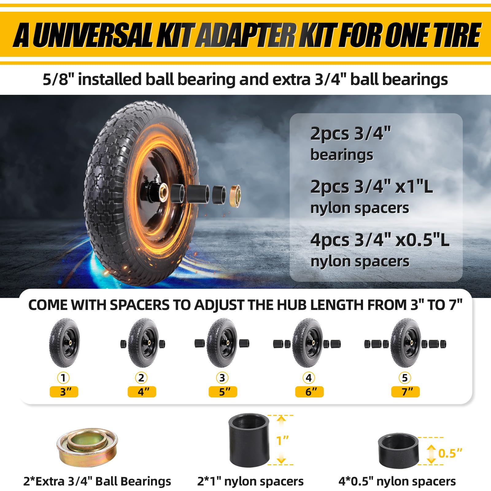 MZREXN solid tire wheel on garden cart demonstrates easy mobility across uneven soil