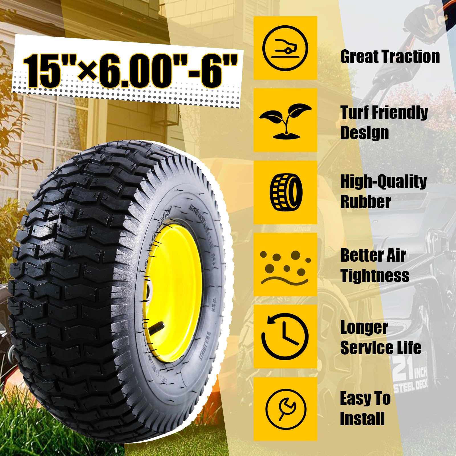 MZREXN compatible with John Deere and other riding mowers