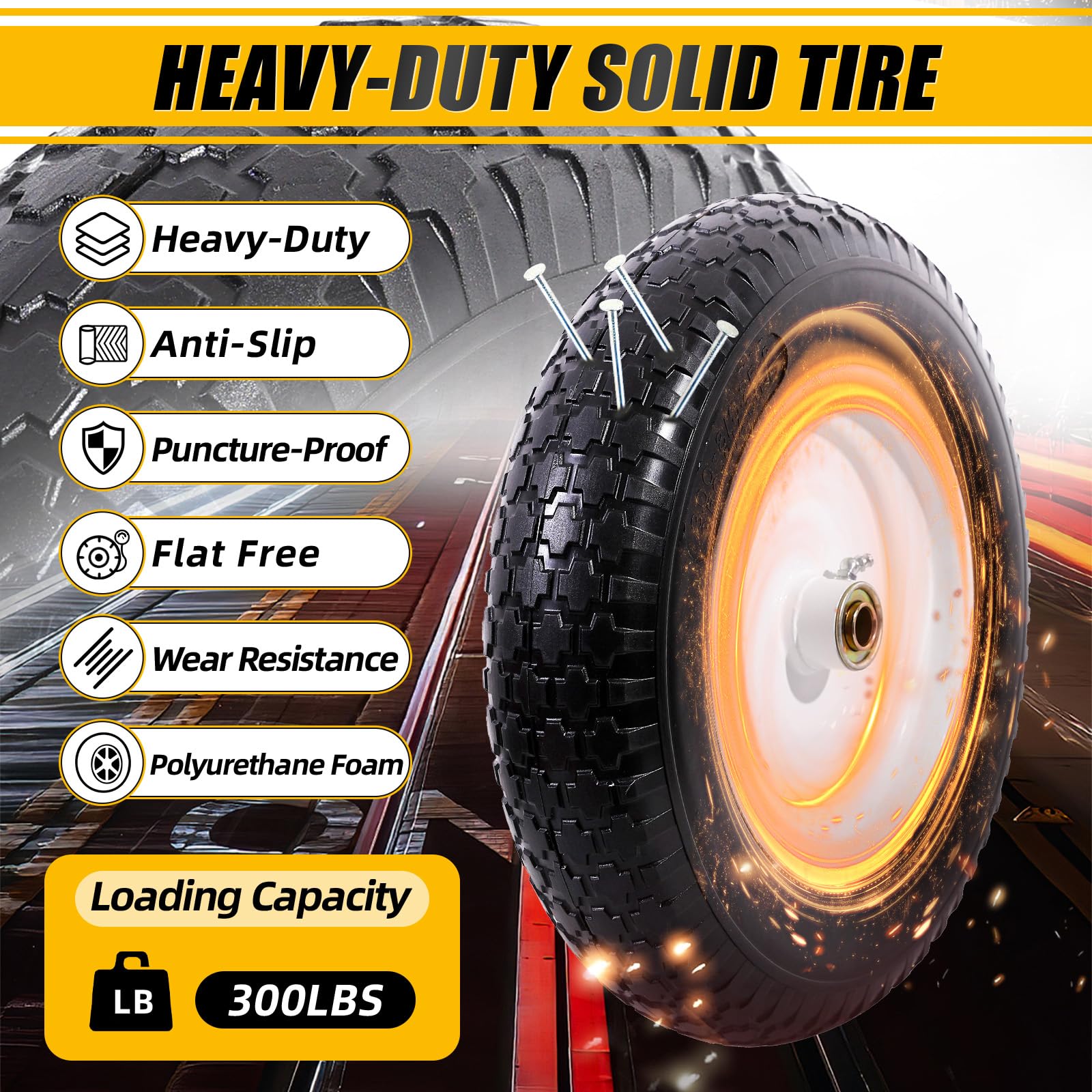 MZREXN treaded pattern enhances grip and traction on diverse surfaces.