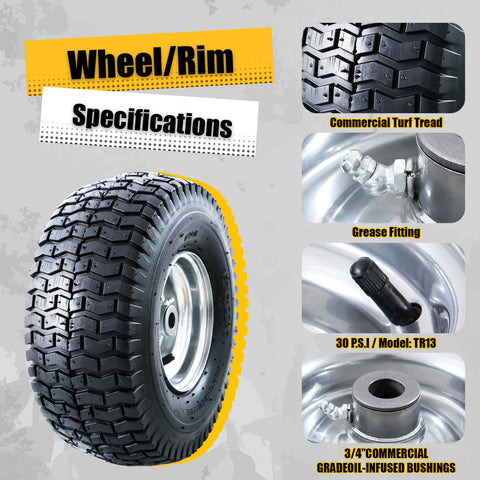 MZREXN grooved tread aids water drainage for slip resistance