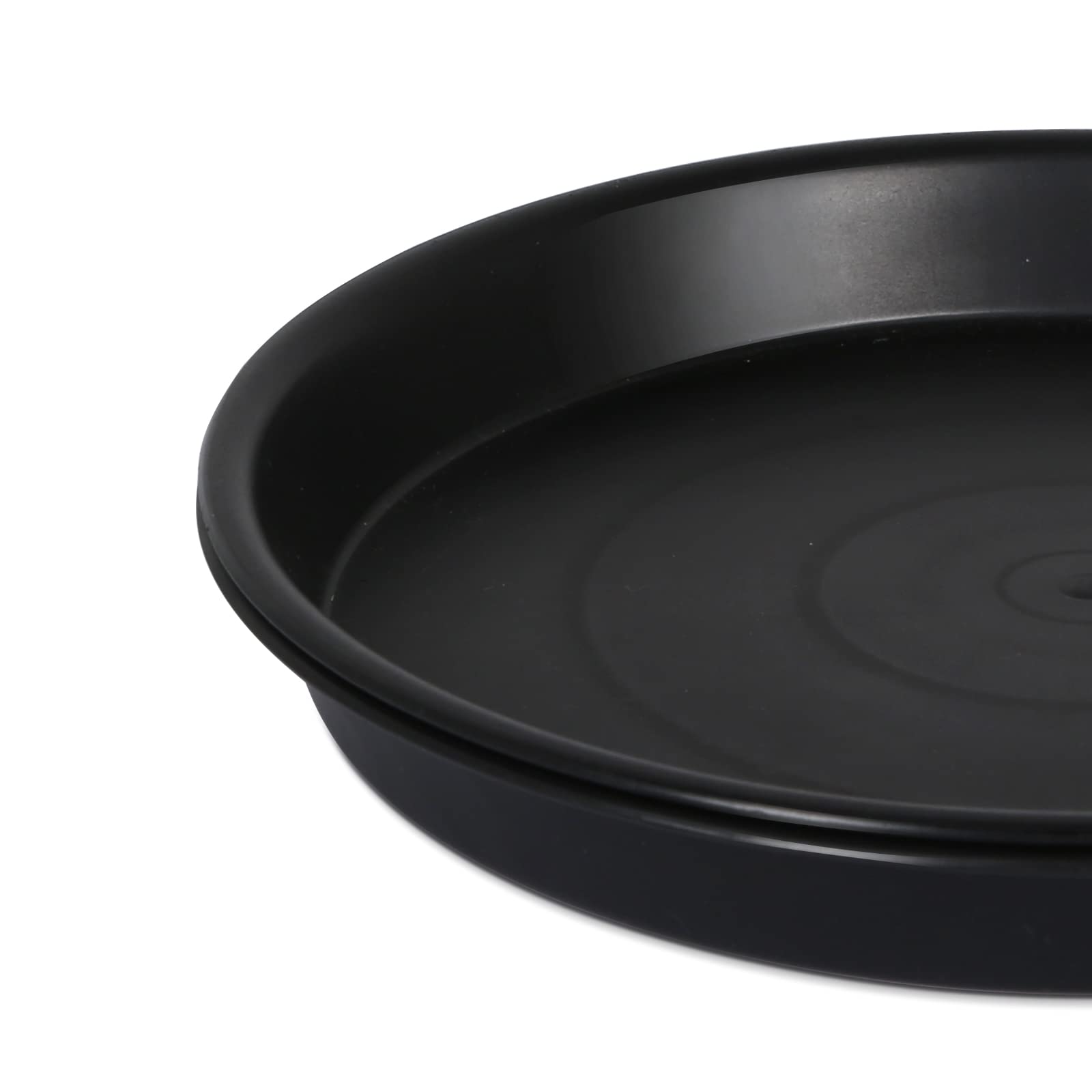 NABAOXUN 12-inch plant tray front view supports outdoor pots.