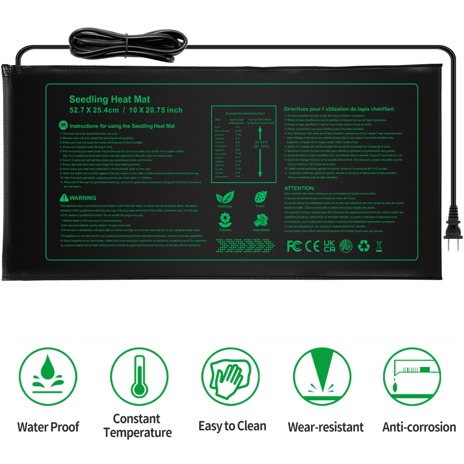 Nacaro Easy-to-clean surface makes maintenance simple