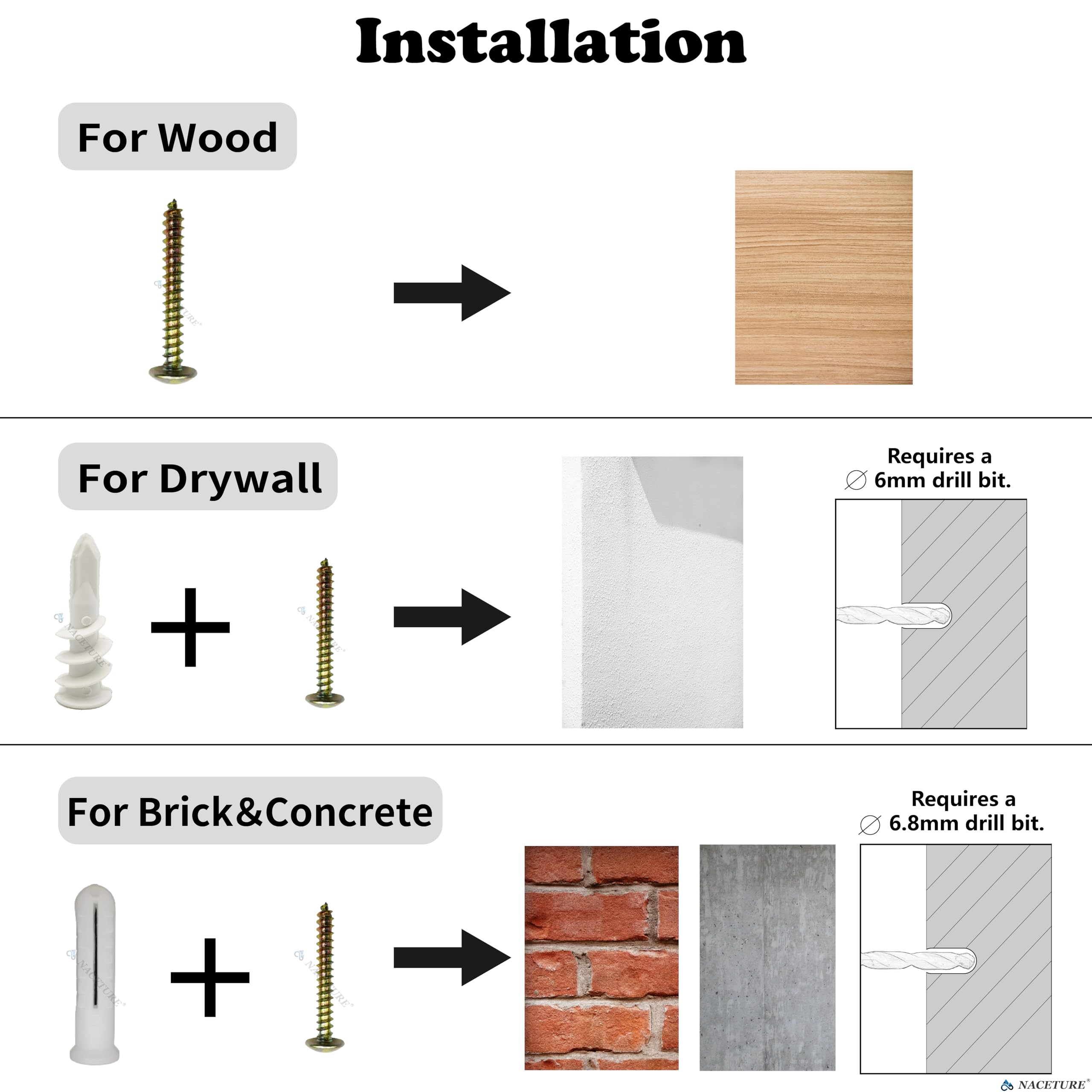 NACETURE sturdy design blends with home decor while delivering reliable support