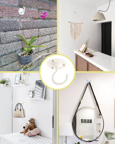 NACETURE 3-pack offers versatile hanging options for plants and decor