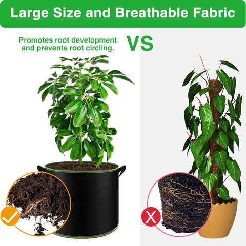 NACHLYNN indoor-outdoor garden bags suitable for patios and balconies