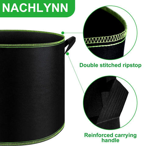 NACHLYNN reinforced side handles enable easy transport and placement