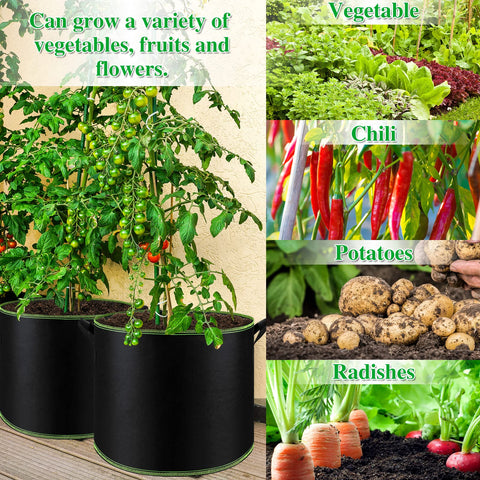 NACHLYNN grow bag ideal for vegetables, fruits, and flowers