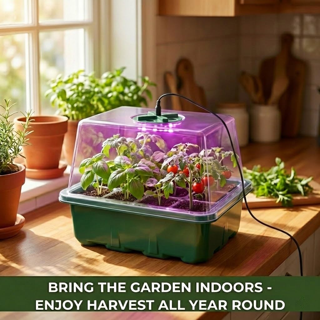 NACNO includes plant labels and accessories for easy organization and tracking.