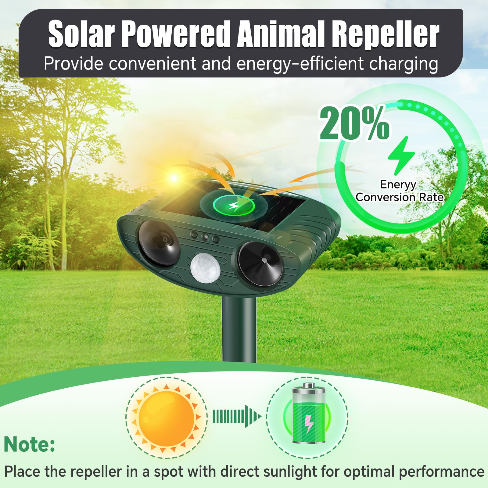 Nacoman squirrel deterrent protects plants and crops without harming wildlife.