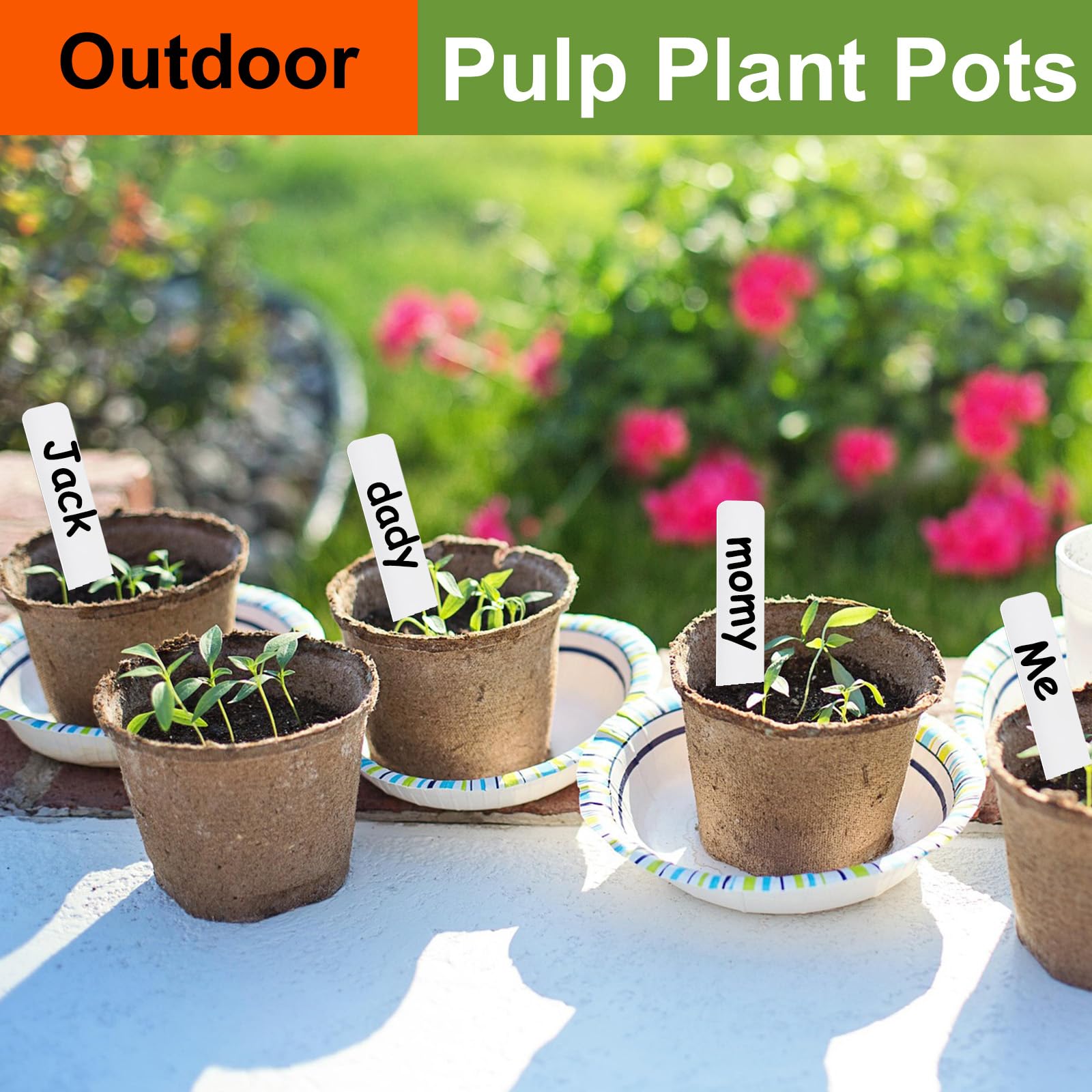 NadaKin peat pots drainage holes detail highlights healthy root drainage