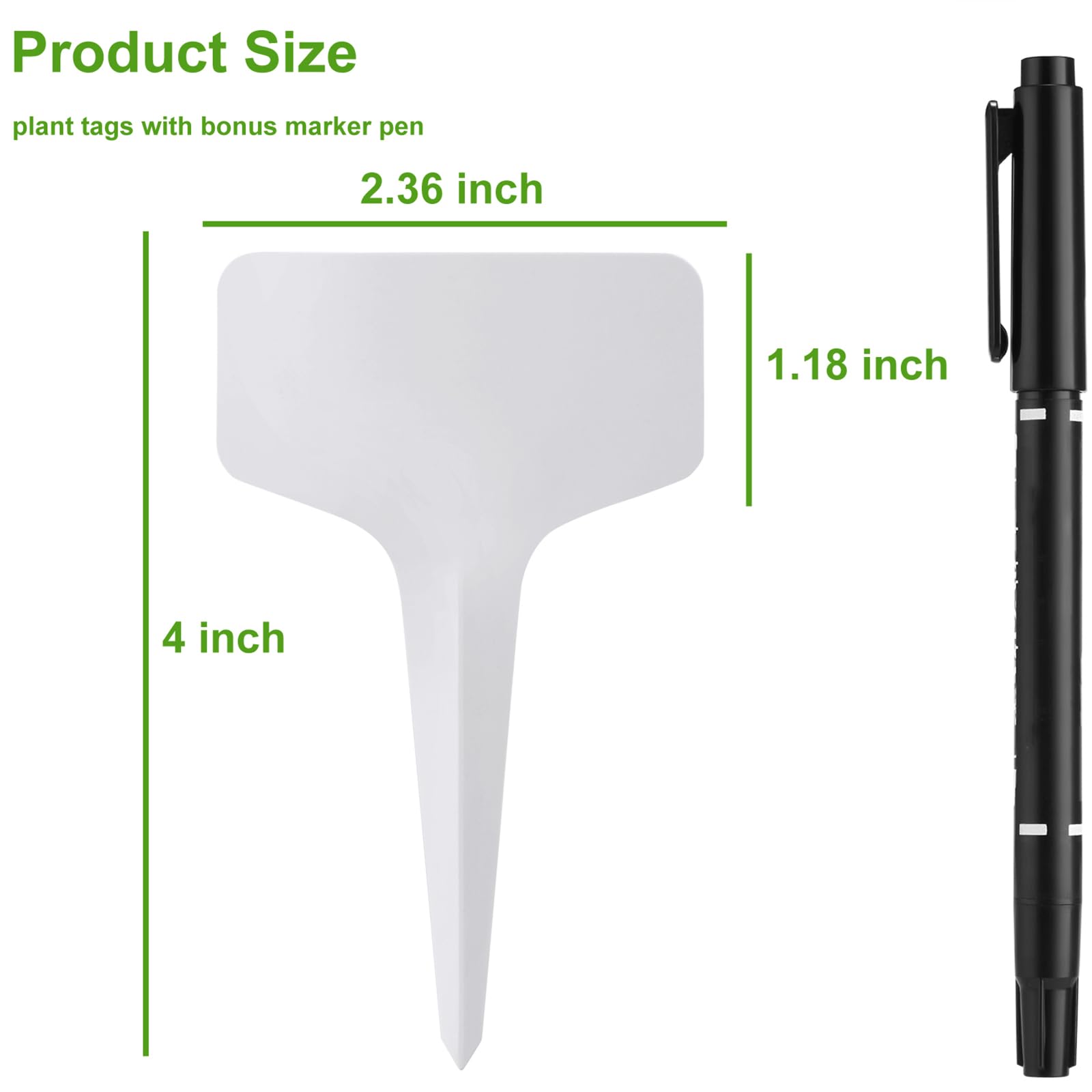 NadaKin durable T-shape plant labels designed for long-term use