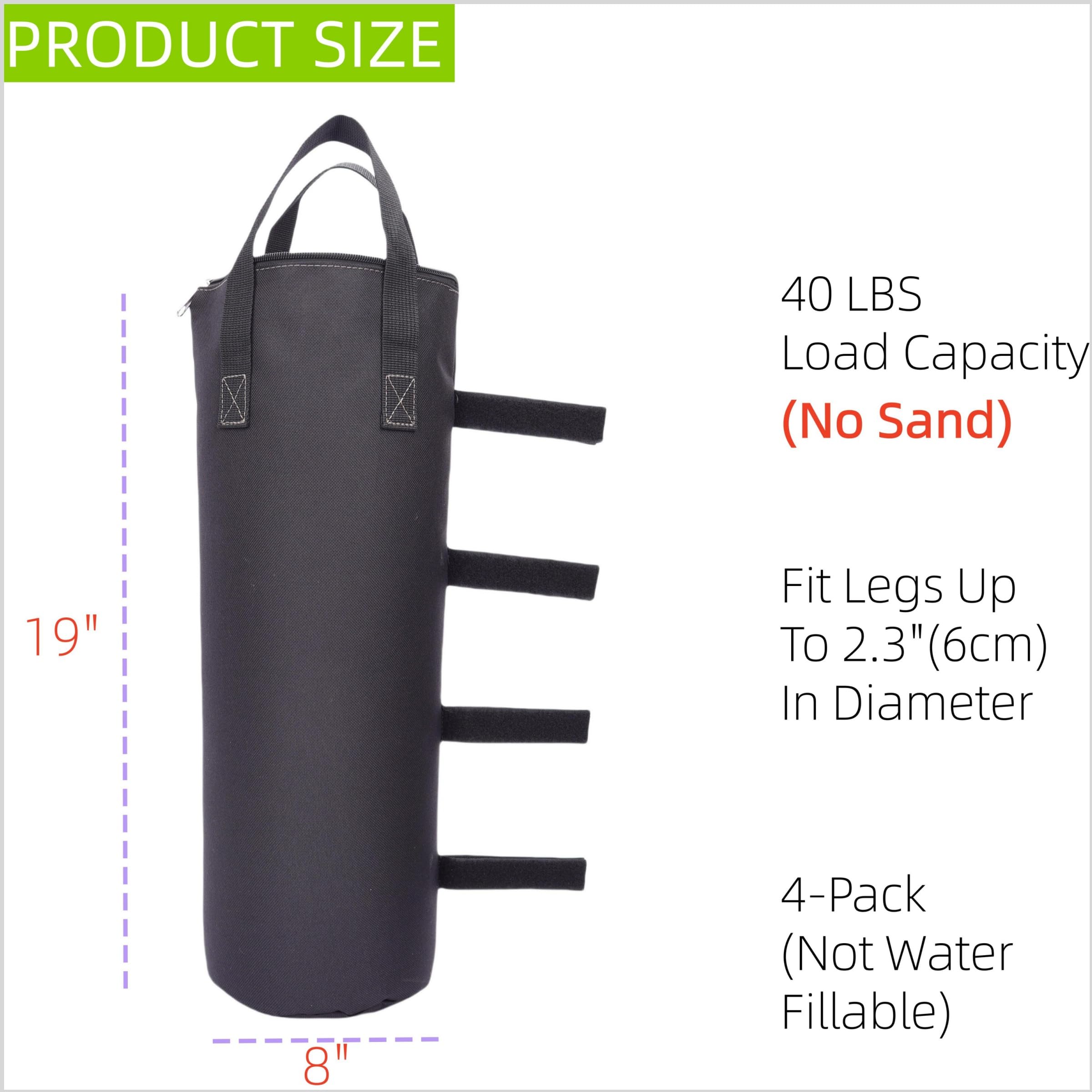 Nadrocene dual-carry straps enhance grip for easier handling and repositioning.