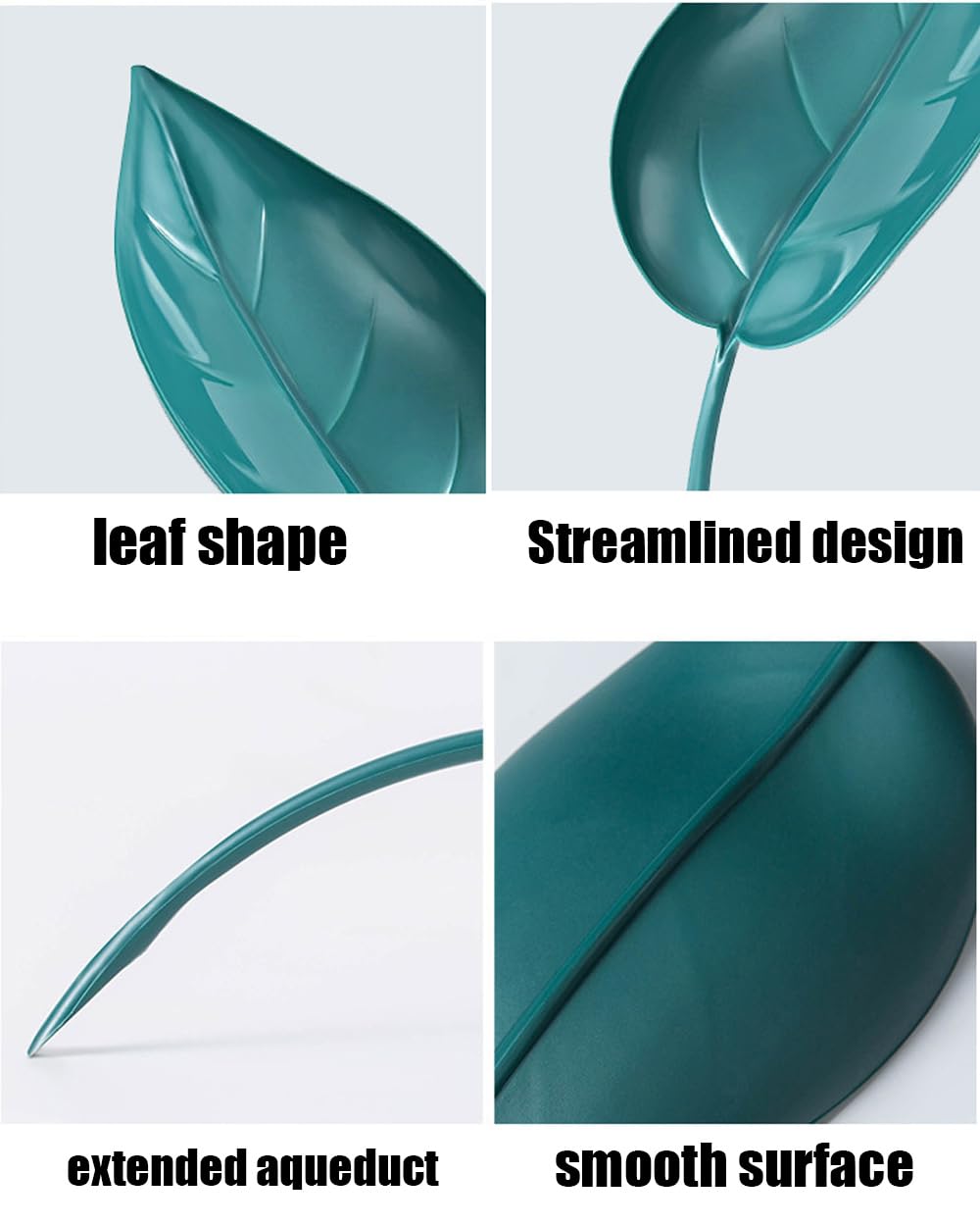 NADUSEP blue leaf watering funnel close-up with smooth water release