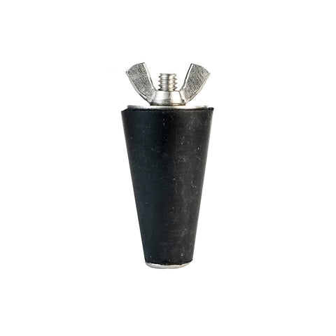 NaFurAhi 1-5 tapered plug installed in pipe for winter protection and leak prevention