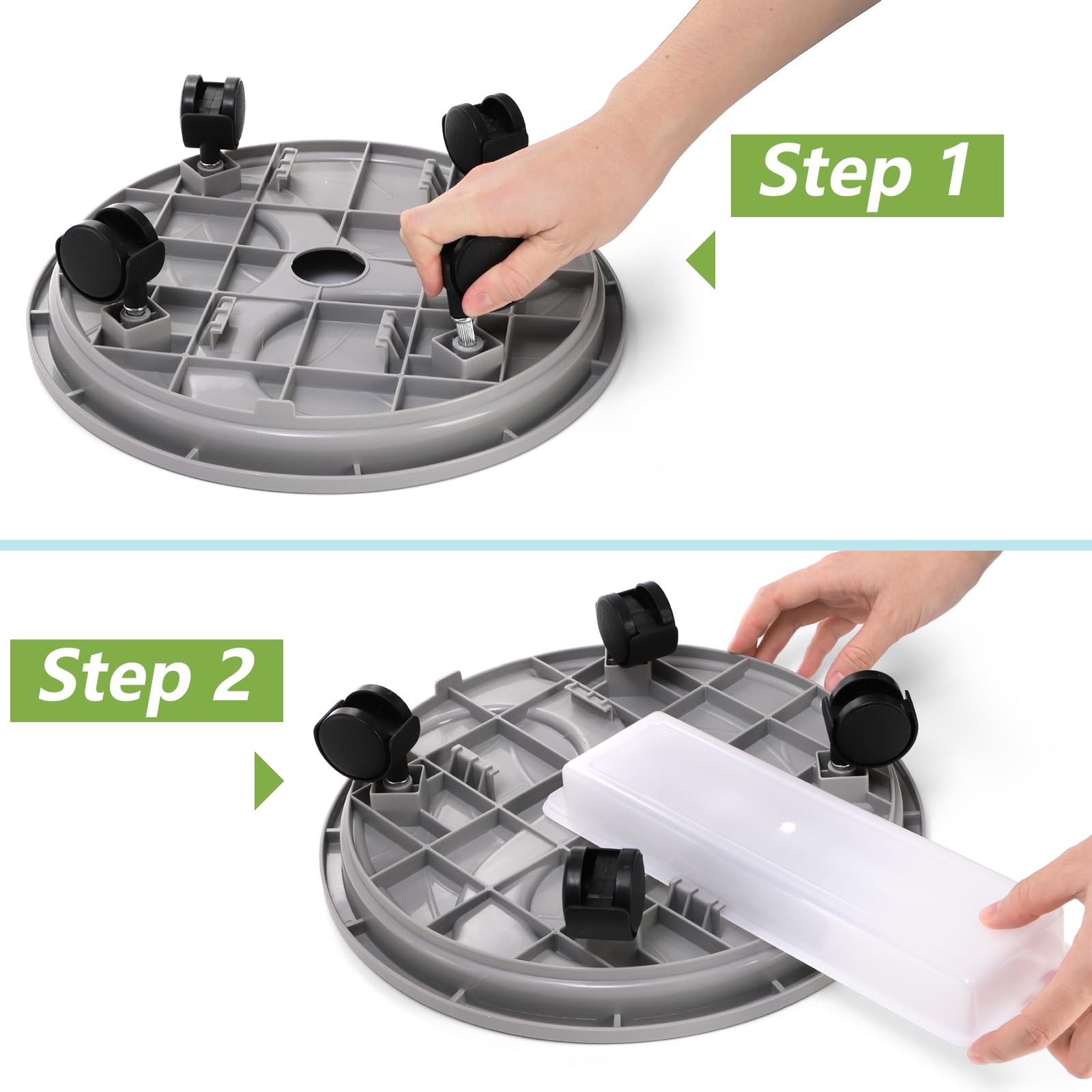 Nagpew removable trays provide drainage and airflow to roots