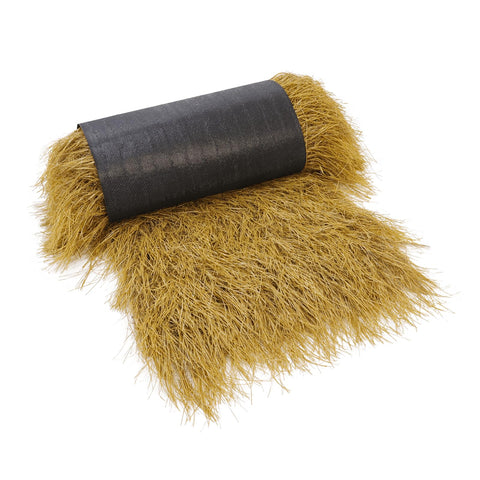 NAHARO 120-inch thatch grass roll for tiki bar decor and rustic outdoor spaces.