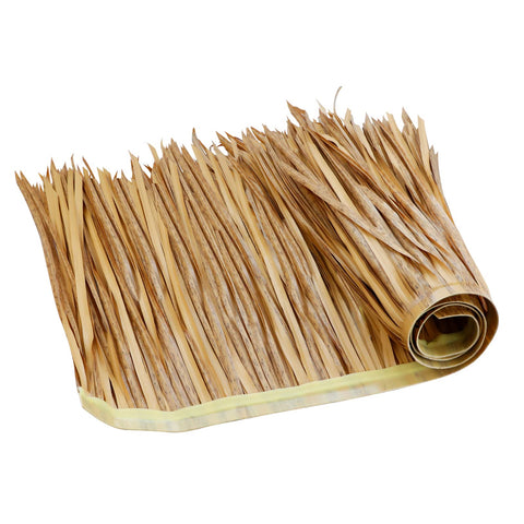 NAHARO 39.5-inch tiki-straw-roof-thatch-roll offers durable outdoor decor.