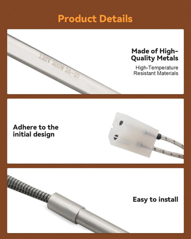 Nahntaipy high-temperature materials withstand heat for durable ignition.