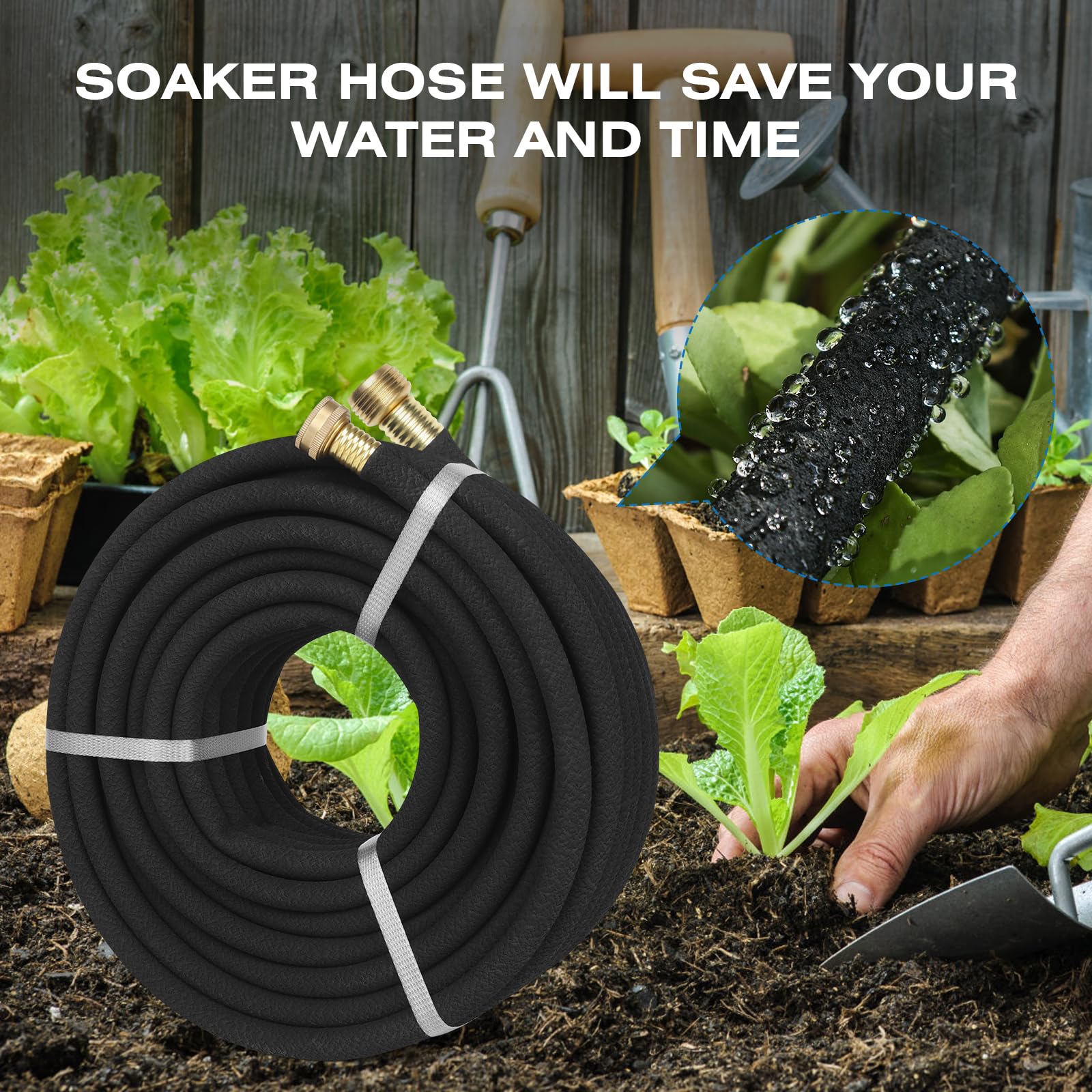 Naicet garden-watering solution promotes healthy bed hydration