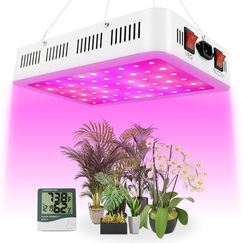 NAILGIRLS LED grow light full spectrum setup supports indoor seedling growth