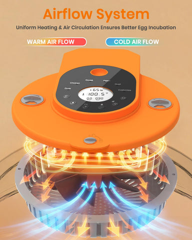 Nailrepro incubator egg candler with clear view window