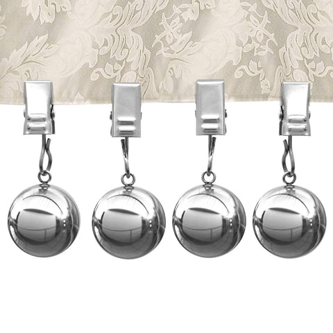 NAISI tablecloth weights clip close-up — secure grip for any cloth
