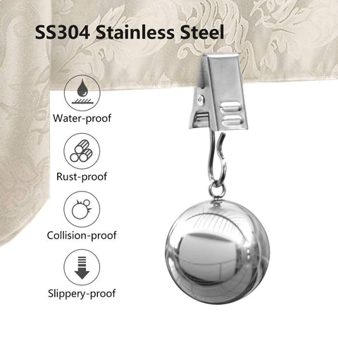 NAISI tablecloth weights stainless steel—rust-resistant and durable