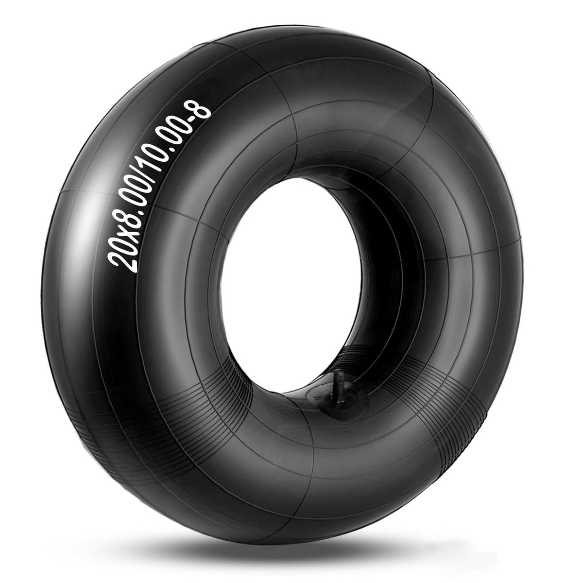 NAKAO 20x10-8 inner tube with TR13 stem for riding mowers and snow blowers