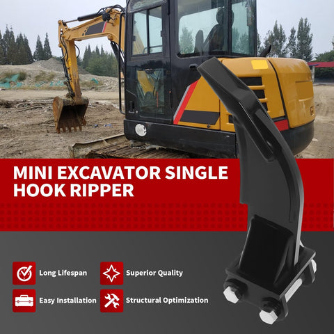 Nakkaa ripper highlights 0.98-inch aperture for penetrating tough soil.