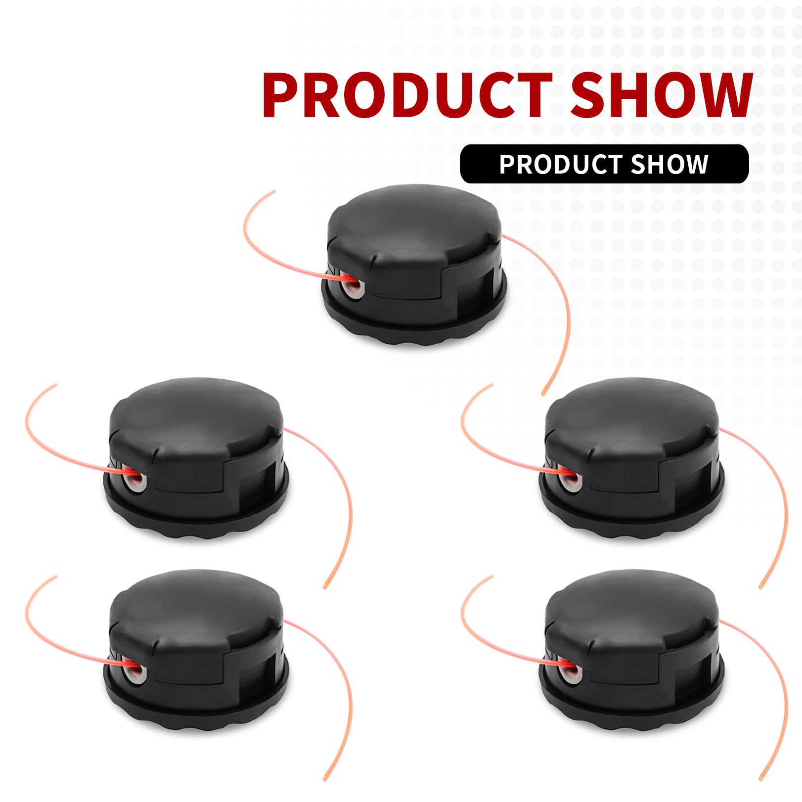 Nakkaa Speed-Feed 400 compatible trimmer head for efficient line feeding