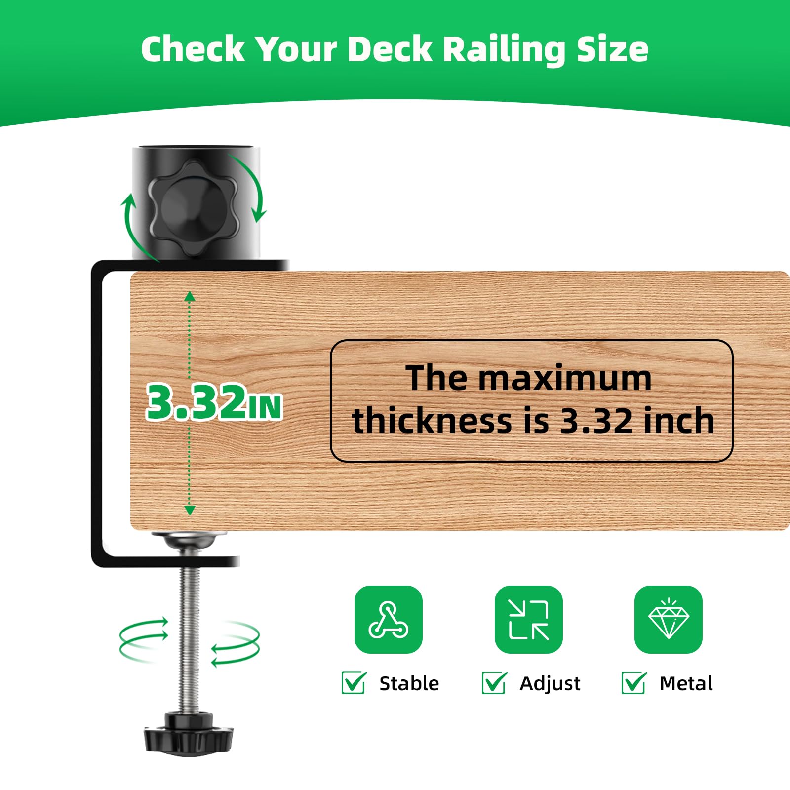 Nakucholy weather-resistant iron construction delivers lasting support in outdoor conditions.
