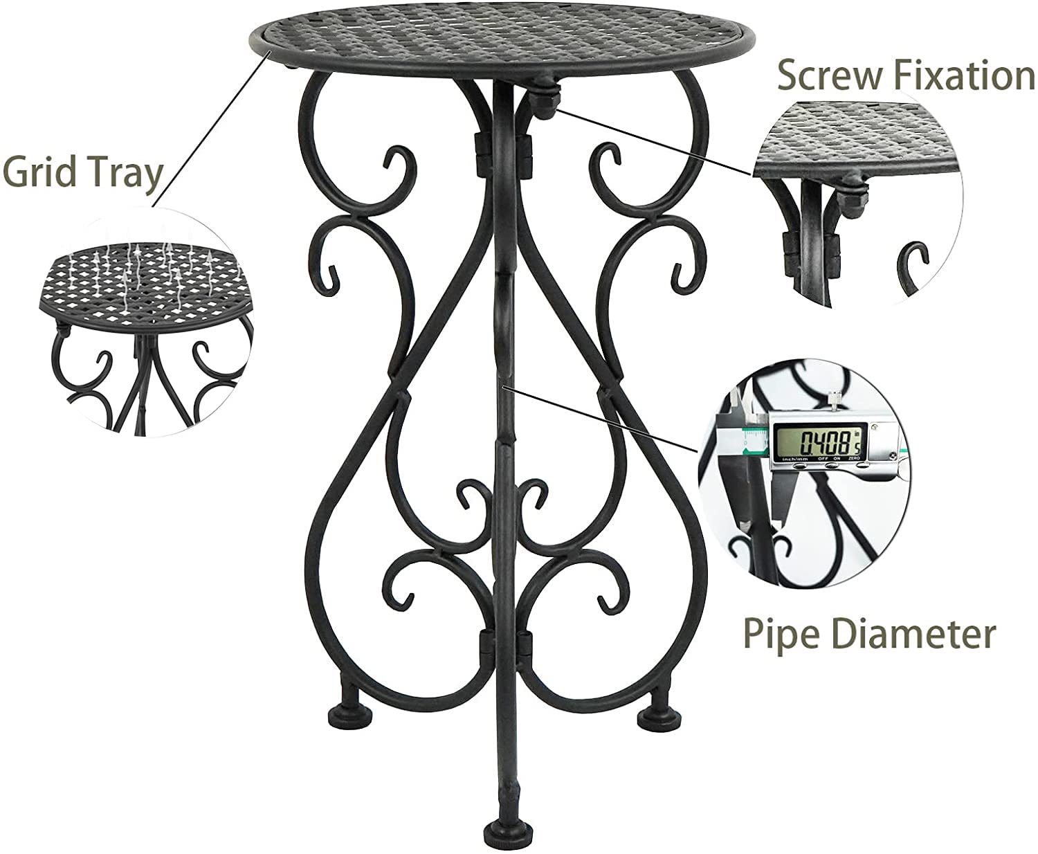NAKUPE easy-assembly design lets you set up quickly without tools.