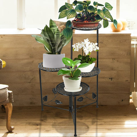 NAKUPE four-tier rack ideal for decor, books, and small accents