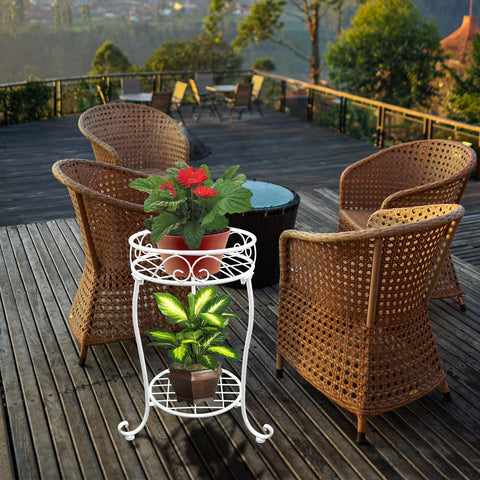 NAKUPE 18.5-inch tall stand saves floor space.