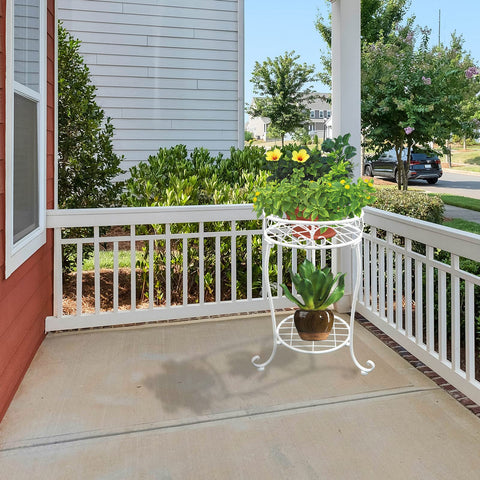 NAKUPE sturdy wrought-iron frame with rust-resistant finish.