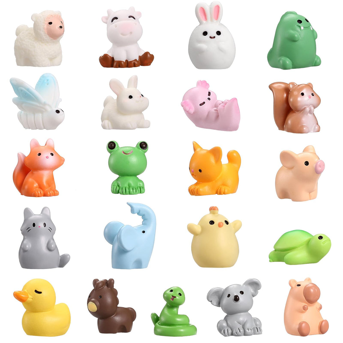 Naler mini resin duck for fairy gardens and aquarium decor