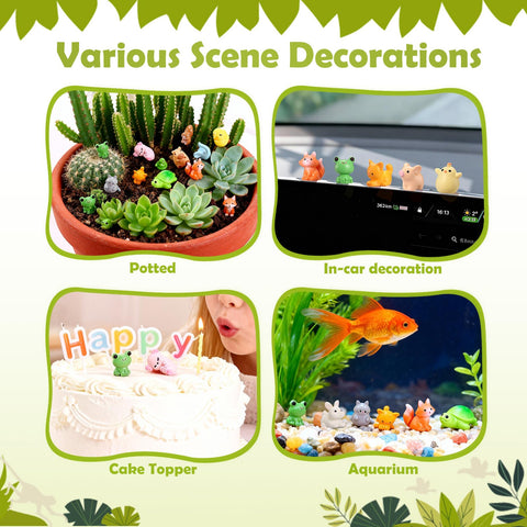 Naler mini resin hedgehog for crafts and fairy garden accents