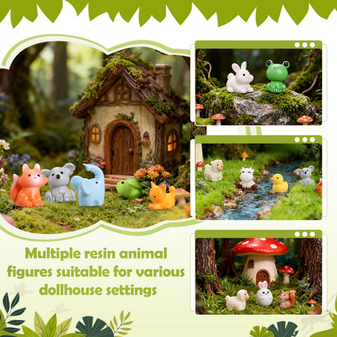 Naler mini resin turtle for diorama scenes and pot decorations