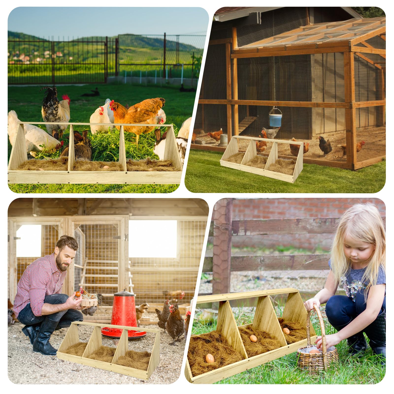 Nalwort durable solid-wood construction withstands weather and daily use.