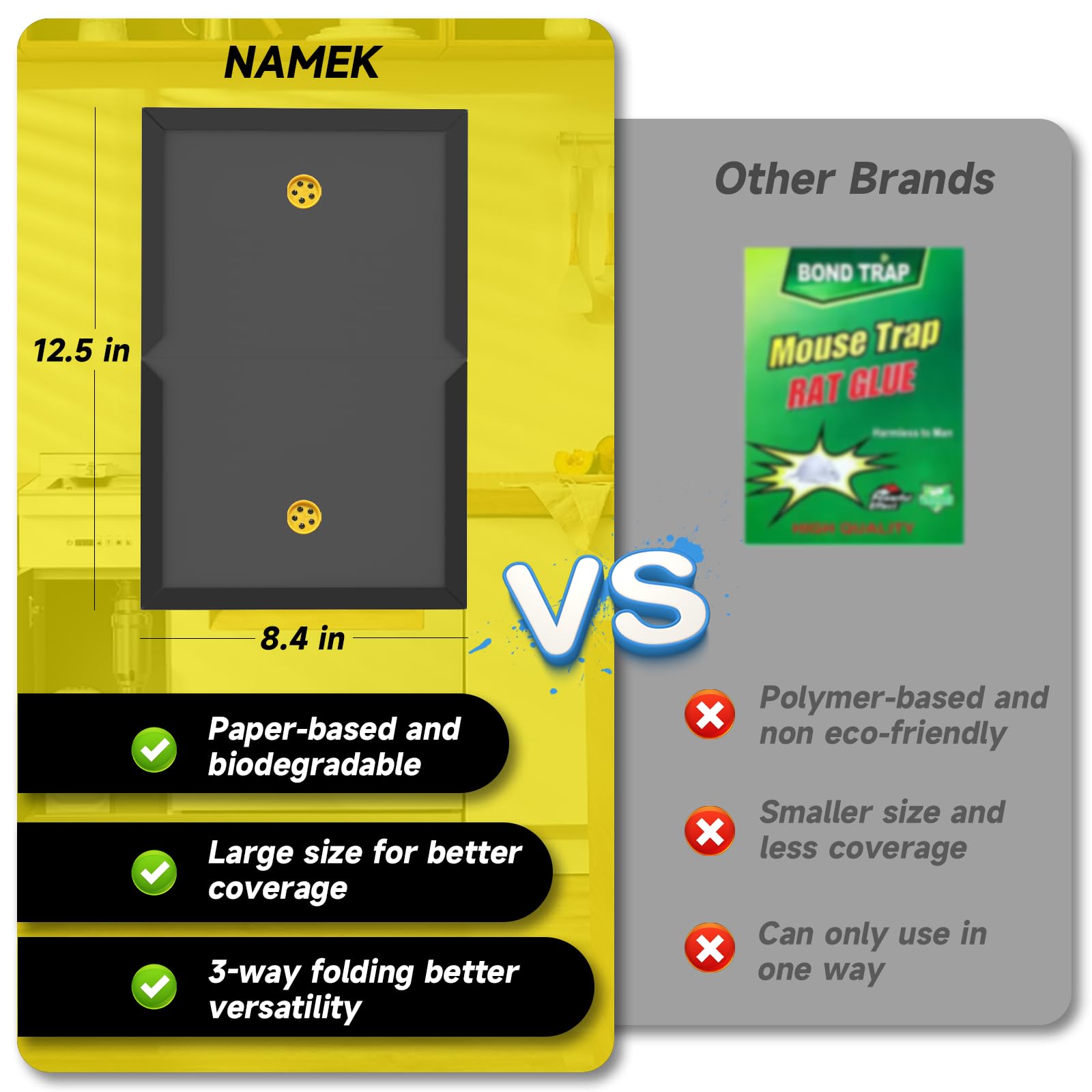 NAMEK eco friendly glue emphasizes non toxic materials for indoor use.