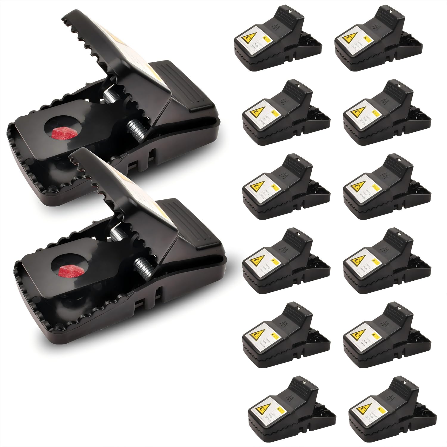 NAMEK Rat Trap 12-pack ready for rapid indoor and outdoor use.