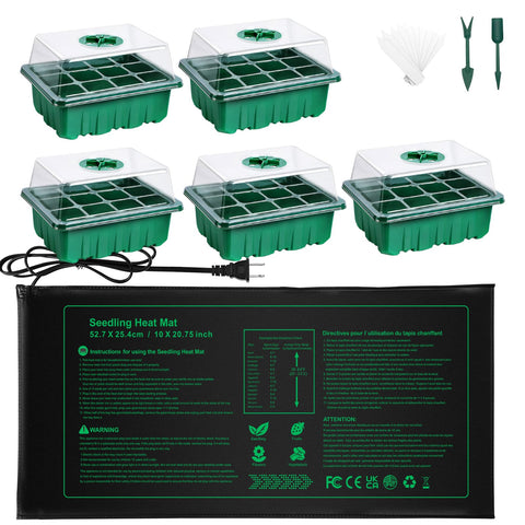 NAMOTEK plant heat mat warms the seedbed for steadier germination