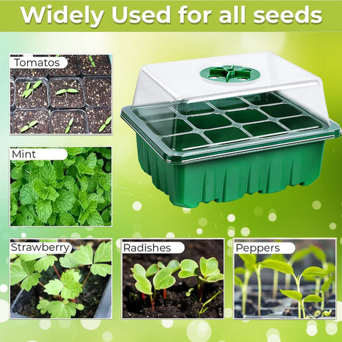 NAMOTEK plant labels help organize varieties during germination