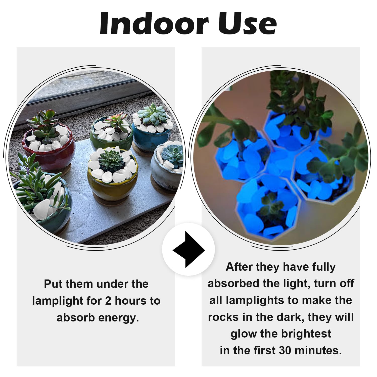 NAMTSO glow rocks enhance backyard lawn and pond decor with nighttime visibility.