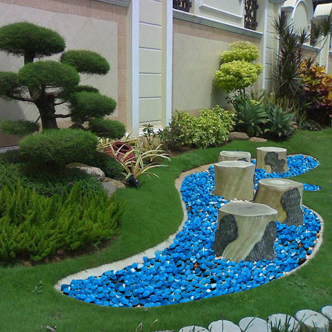 NAMTSO Glow in The Dark Rocks recharge under sun or lamp for continued glow