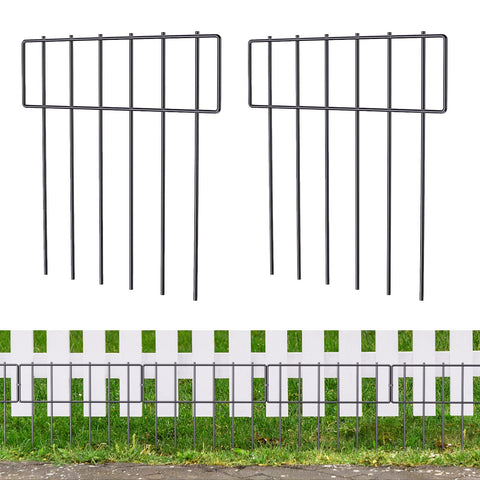 NANANARDOSO animal barrier fence panel shows quick interlock for durable garden edging.