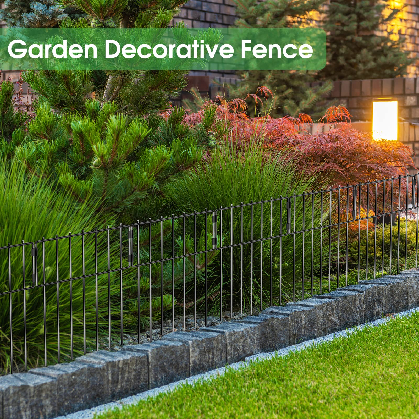 NANANARDOSO easy install fence panel interlocks for fast setup