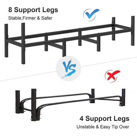 NANANARDOSO adjustable-length rack adapts to space.