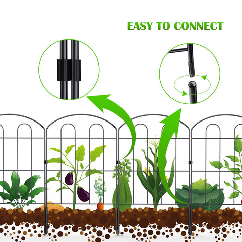 NANANARDOSO foldable fence packs away flat for simple storage.
